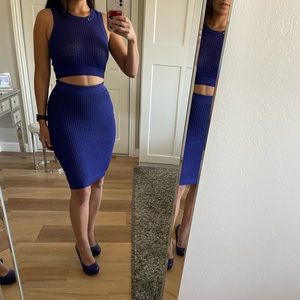 Bebe Crochet Crop Top